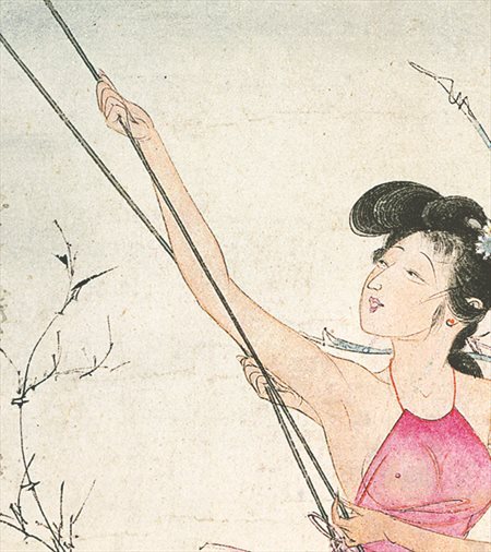 锡山-胡也佛的仕女画和最知名的金瓶梅秘戏图